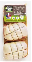 3 P'tits farcis de poulet morilles-armagnac