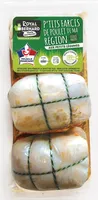 3 P'tits farcis de poulet aux légumes