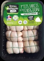 8 P'tits farcis de poulet aux légumes