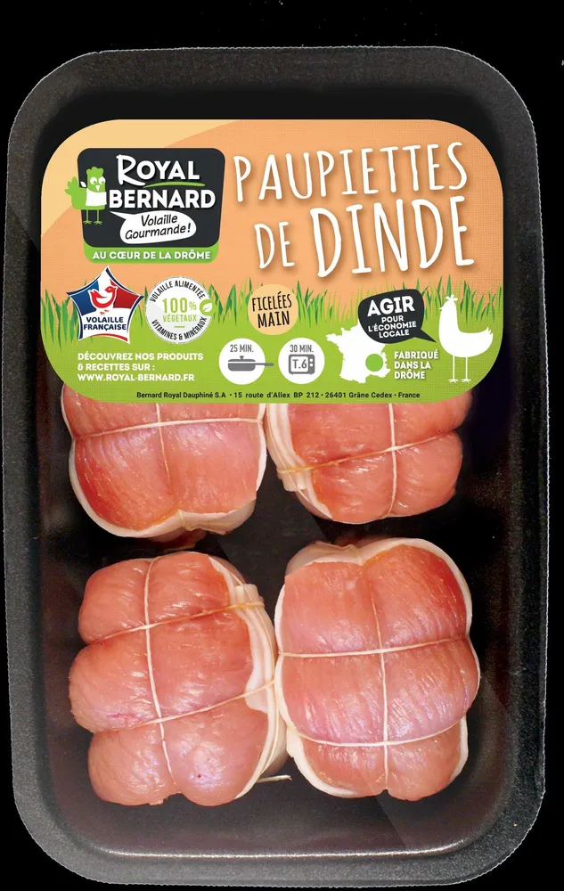 4 Paupiettes de dinde