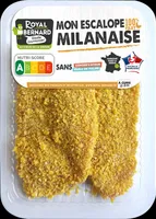 Mon escalope de dinde à la milanaise