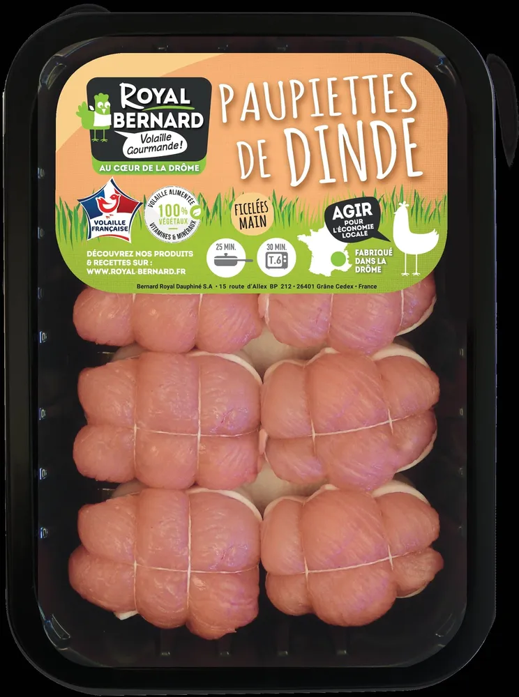 8 Paupiettes de dinde