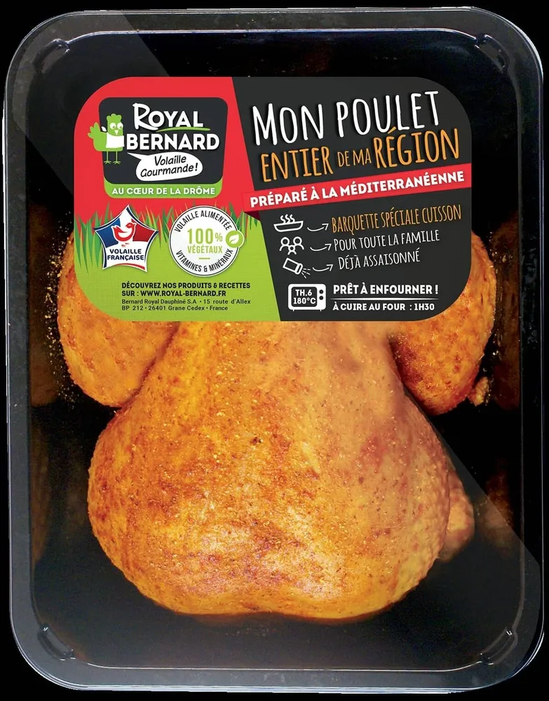 Poulet à la Méditerranéenne