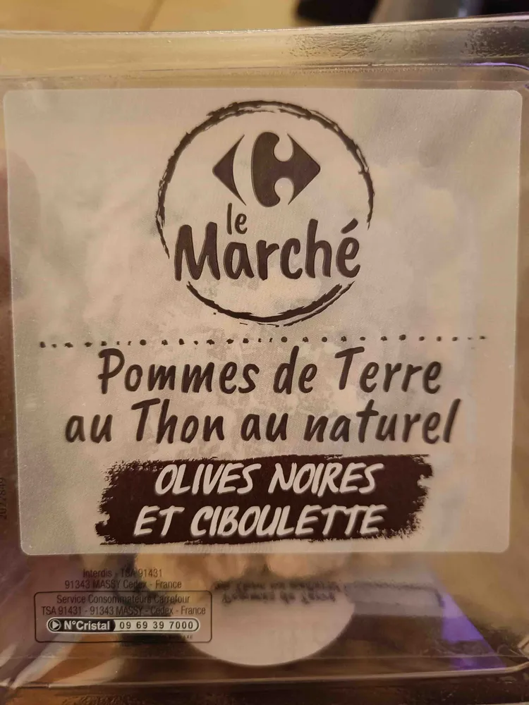 Pommes de terre au thon au naturel