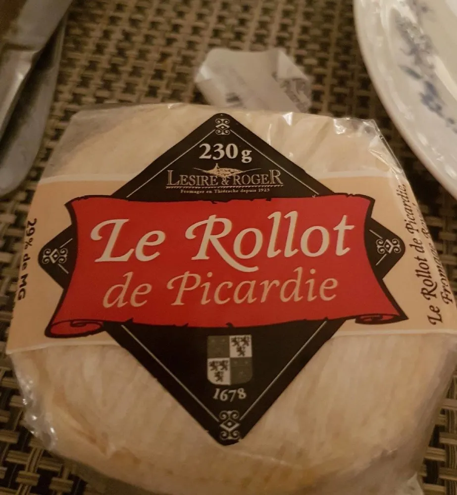 Le Rollot de Picardie - Fromage au lait pasteurisé