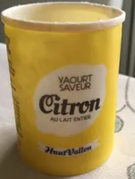 Yaourt saveur citron