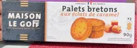 Palets Bretons aux éclats de caramel