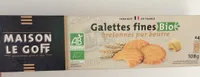 Galettes fines bio