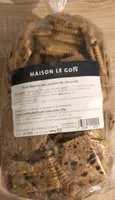 Petit beurre aux pépites de chocolat