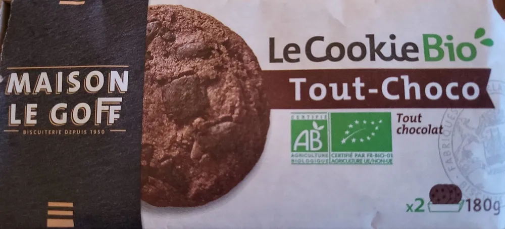 Cookie Bio Tout choco
