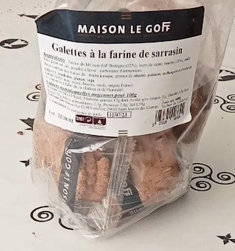 Galettes à la farine de sarrasin