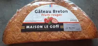 Gateau breton fruits rouges