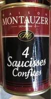 Saucisses confites