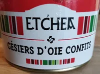 Gesiers d'oies confits
