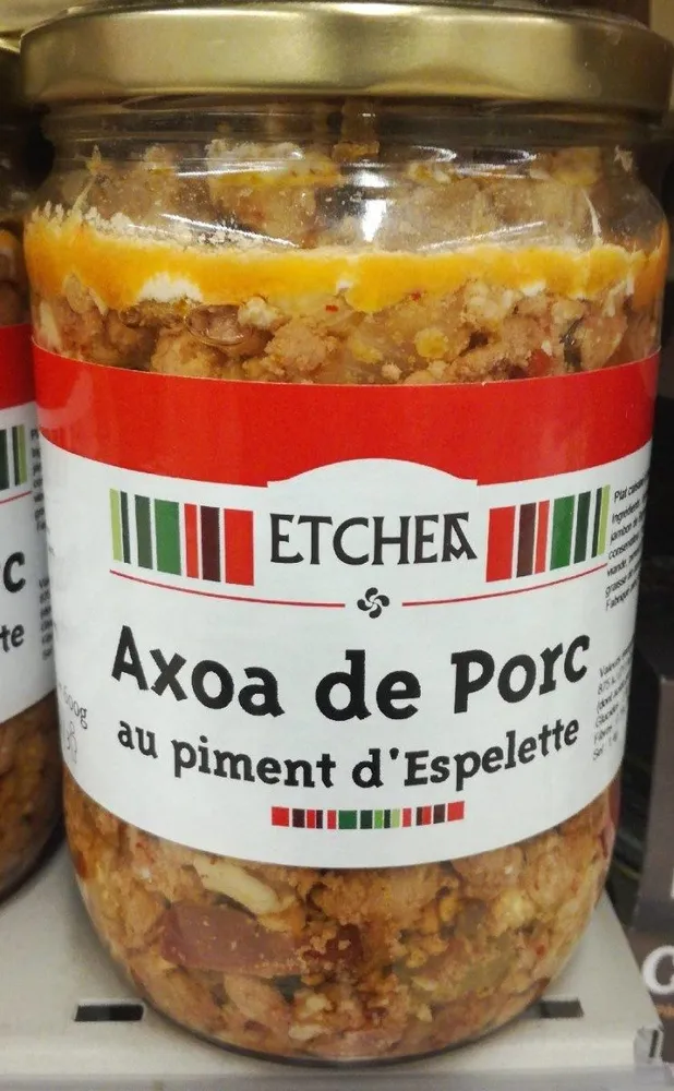 Axoa de porc au piment d'Espelette
