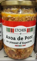 Axoa de porc au piment d'Espelette