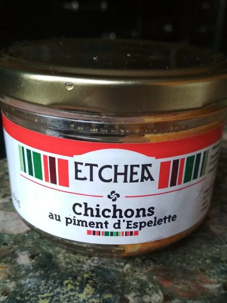 Chichons au piment d'Espelette