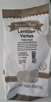 Lentilles Vertes