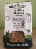 Lentilles blondes