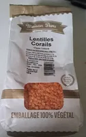 Lentilles corail