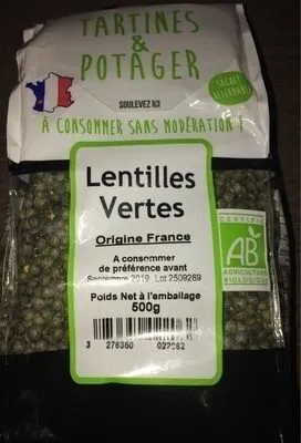 Lentilles vertes