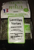 Lentilles vertes
