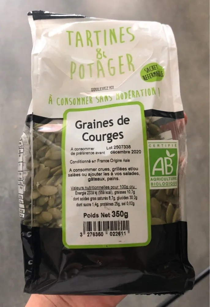 Graines de courges