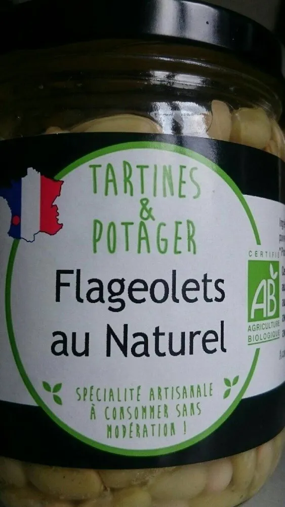 Flageolets au naturel