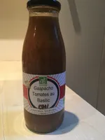 Gaspacho aux tomates basilic