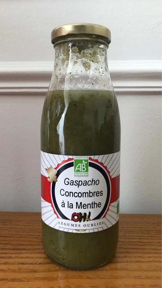 Gaspacho Concombres à la Menthe