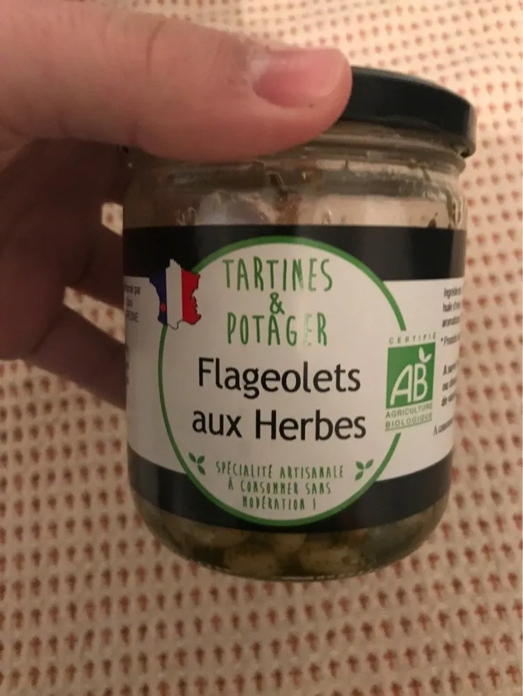 Flageolets aux herbes