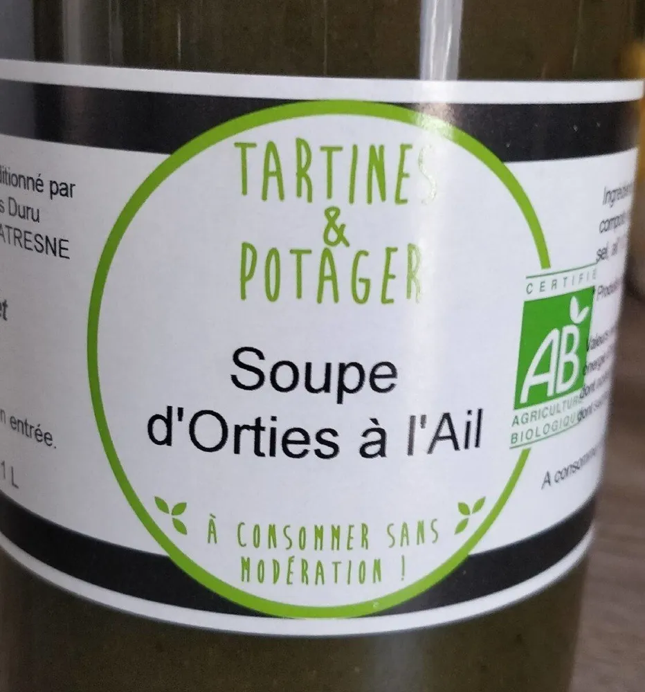 Soupe d'Orties à l'Ail