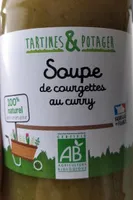 Soupe de courgettes au curry