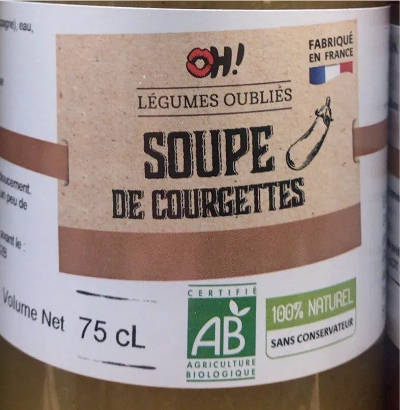 Soupe de courgette