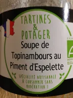 Soupe topinambours