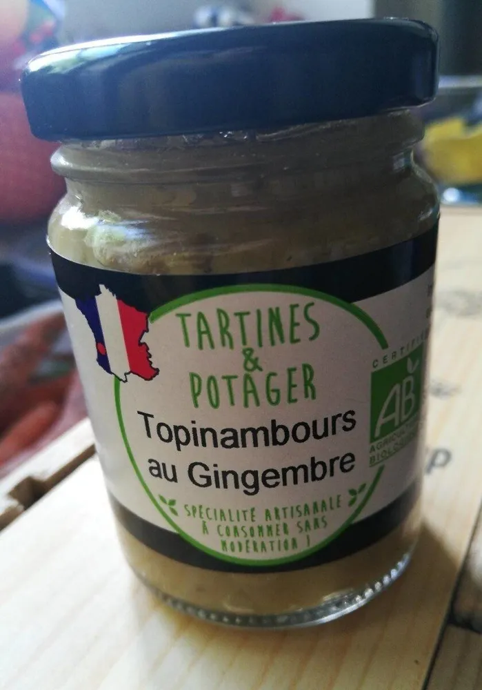 Topinambours au gingembre