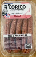 Saucisse de vollaile napoli crue