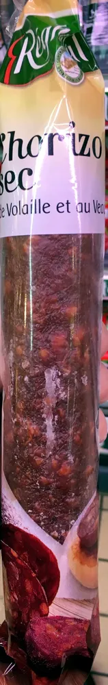 Chorizo sec de volaille et au veau