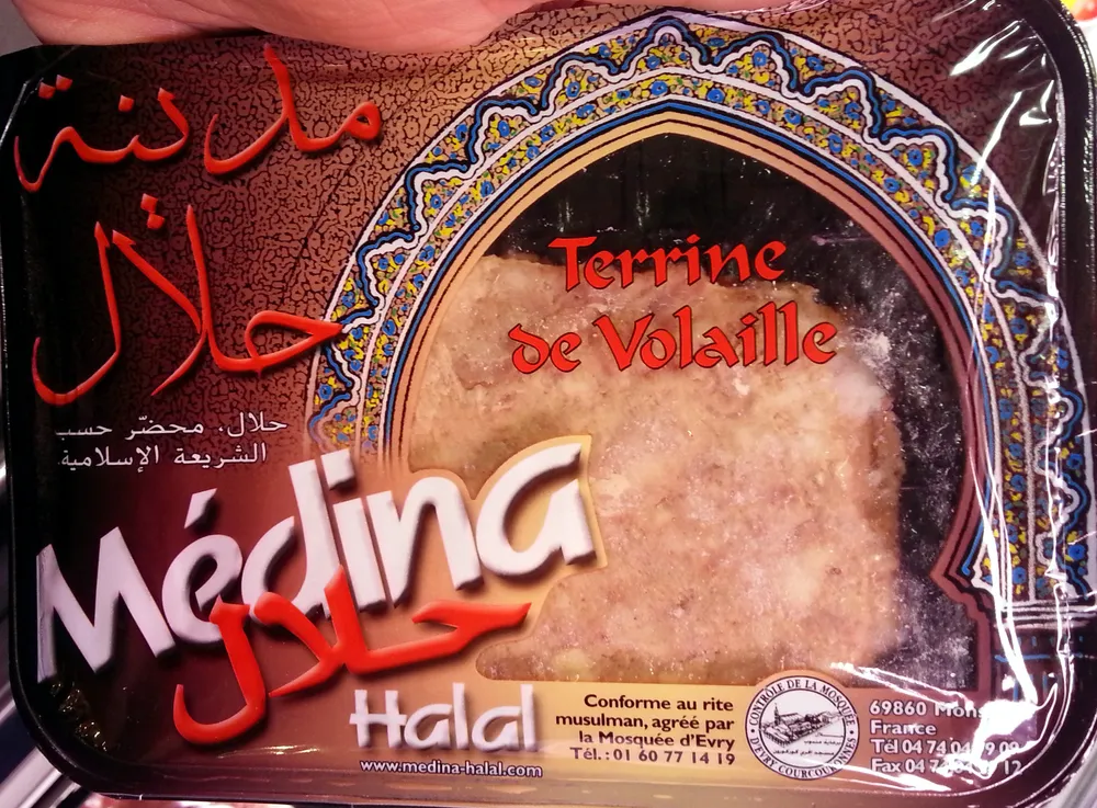 Terrine de Volaille, Halal