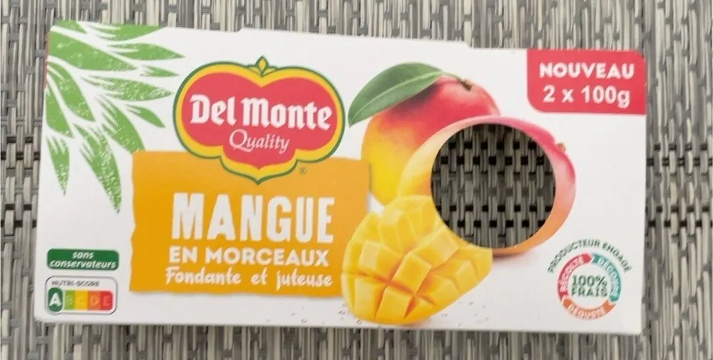 Mangue en morceaux