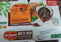 Noix de coco en morceaux