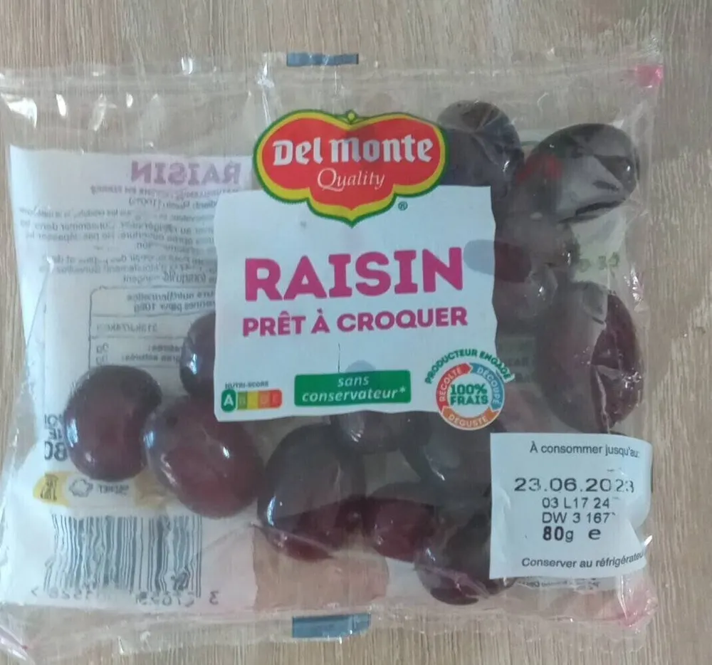 RAISIN prêt a croquer
