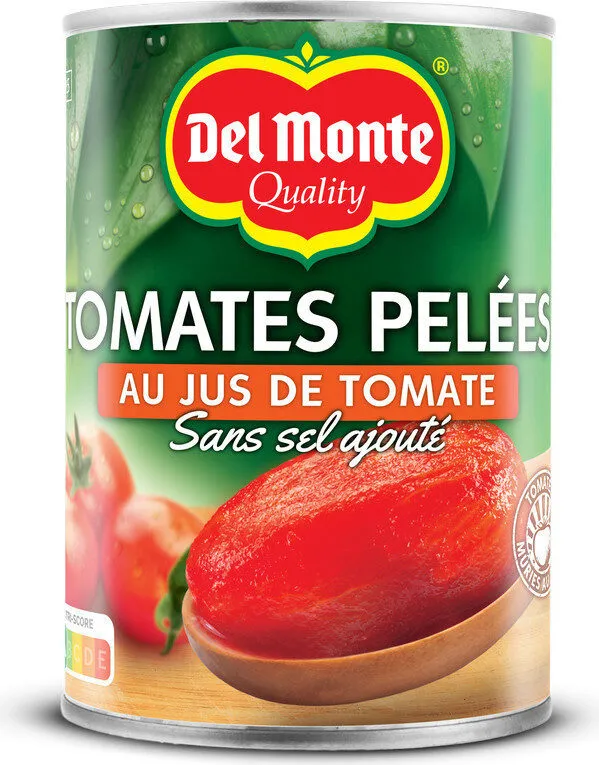 Tomates Entières Pelées au Jus de Tomate