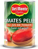 Tomates Entières Pelées au Jus de Tomate