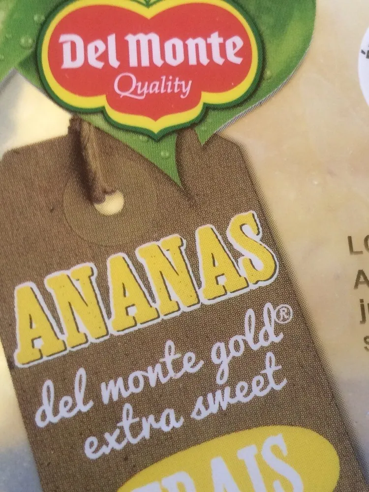Ananas frais découpé