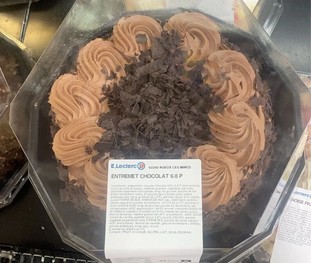 Entremet Chocolat 6/8 P