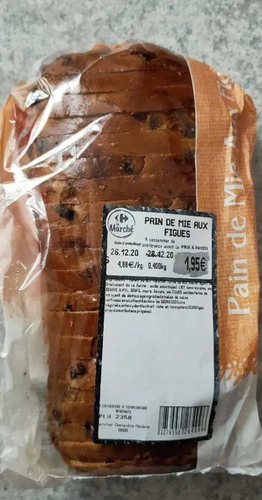 Pain de Mie aux Figues