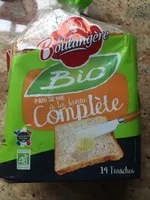 Pain de mie a la farine compléte