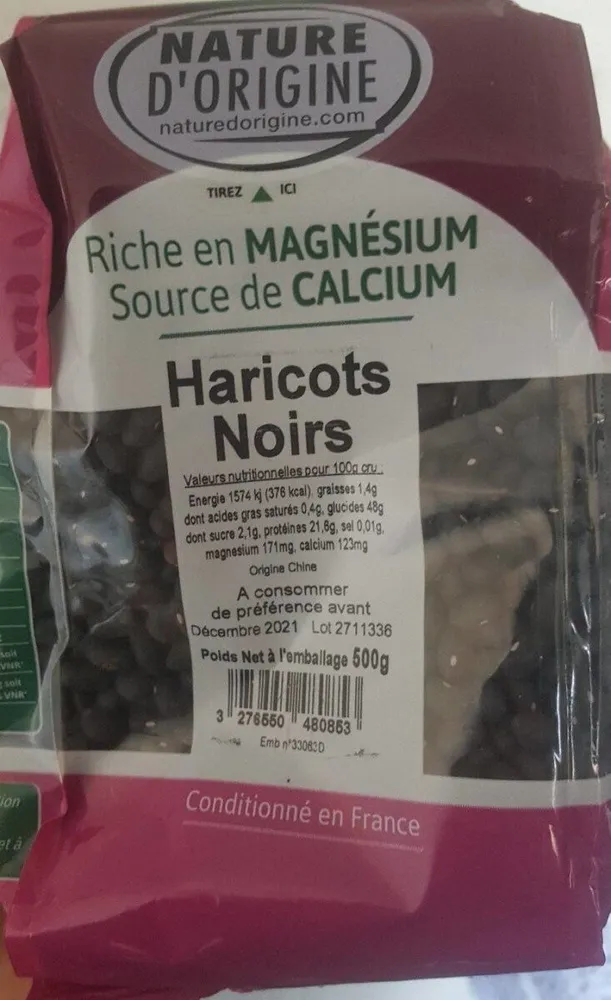 Haricots noirs