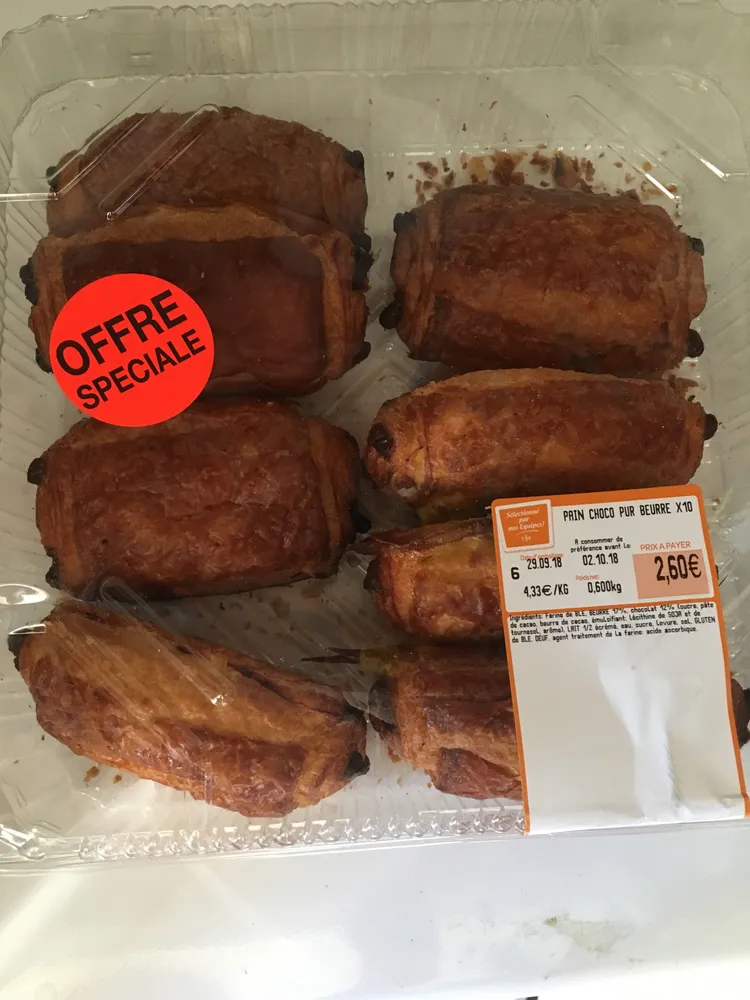 Pains au Chocolat Pur Beurre